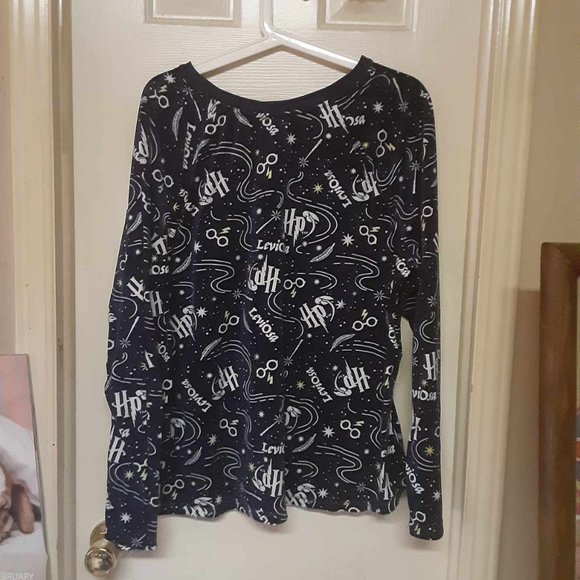 Super Cozy Harry Potter Pajamas 20W 2X - Picture 3 of 8